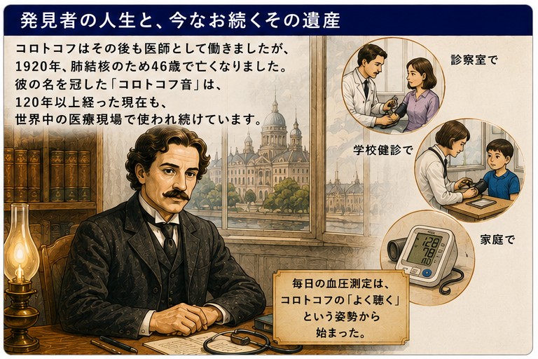 コロトコフの遺産 診察室・学校健診・家庭で今も使われる血圧測定